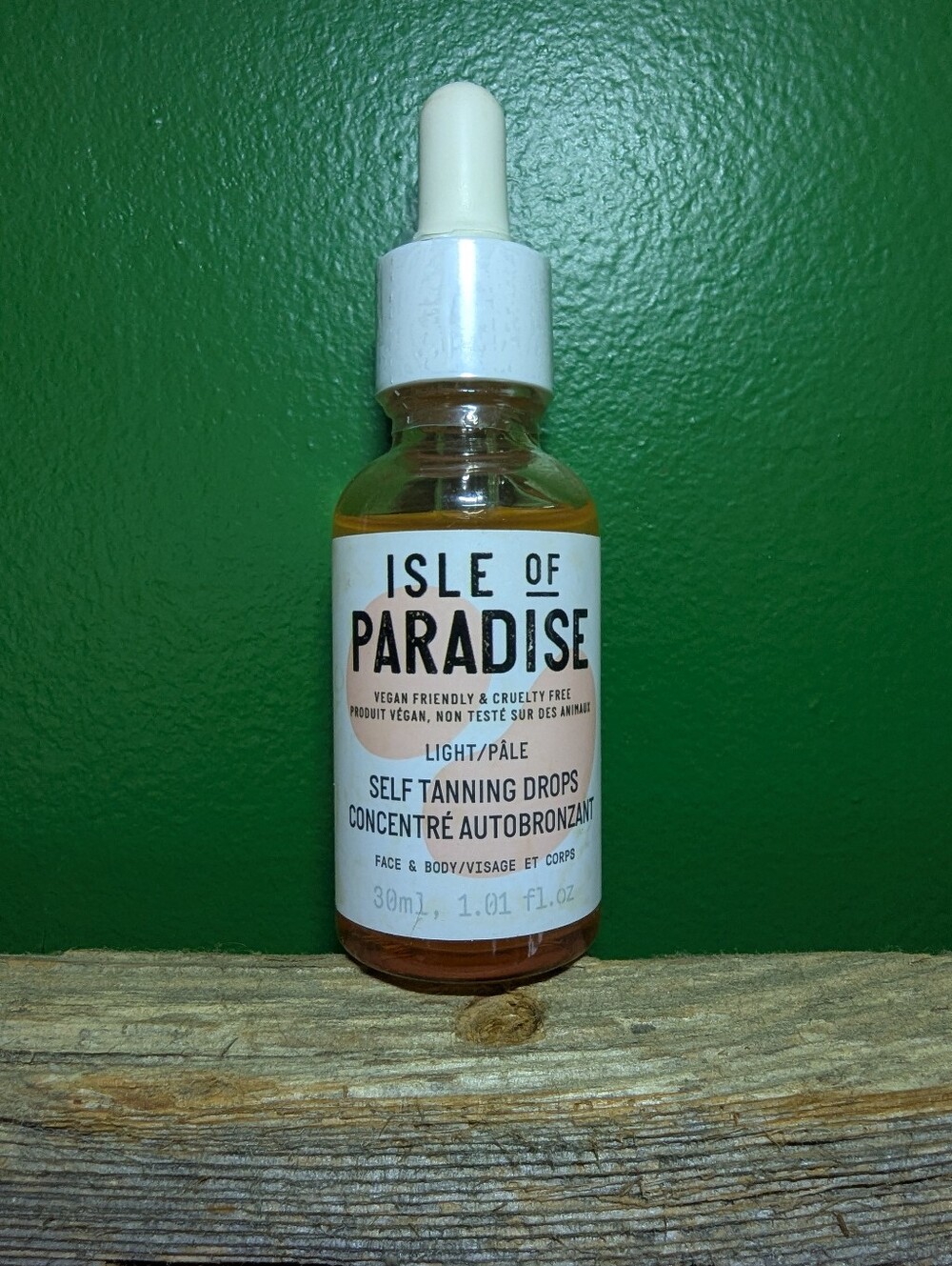 Isle of Paradise Face Self-Tanning Drops — Light